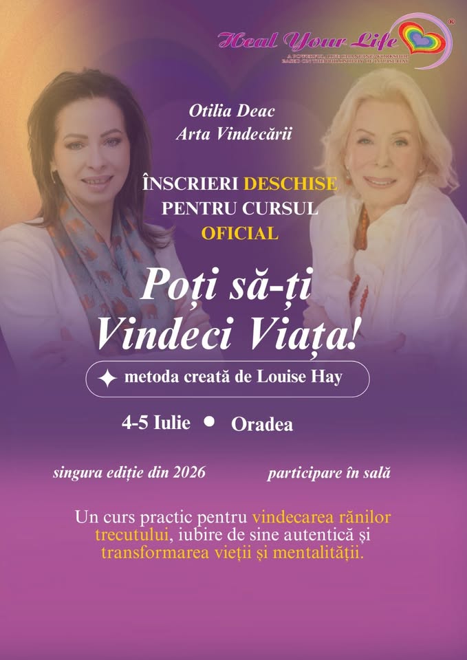 Poți să-ți Vindeci Viața! – curs oficial Louise Hay