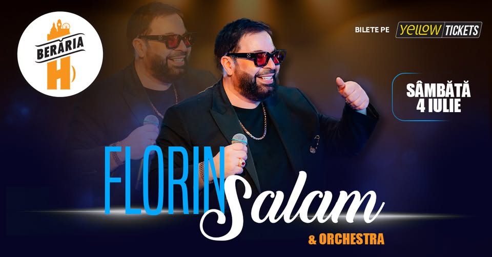 Florin Salam și orchestra în concert | București – Berăria H
