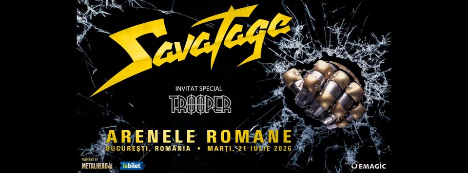 Savatage @ Arenele Romane┃Opening act: Trooper