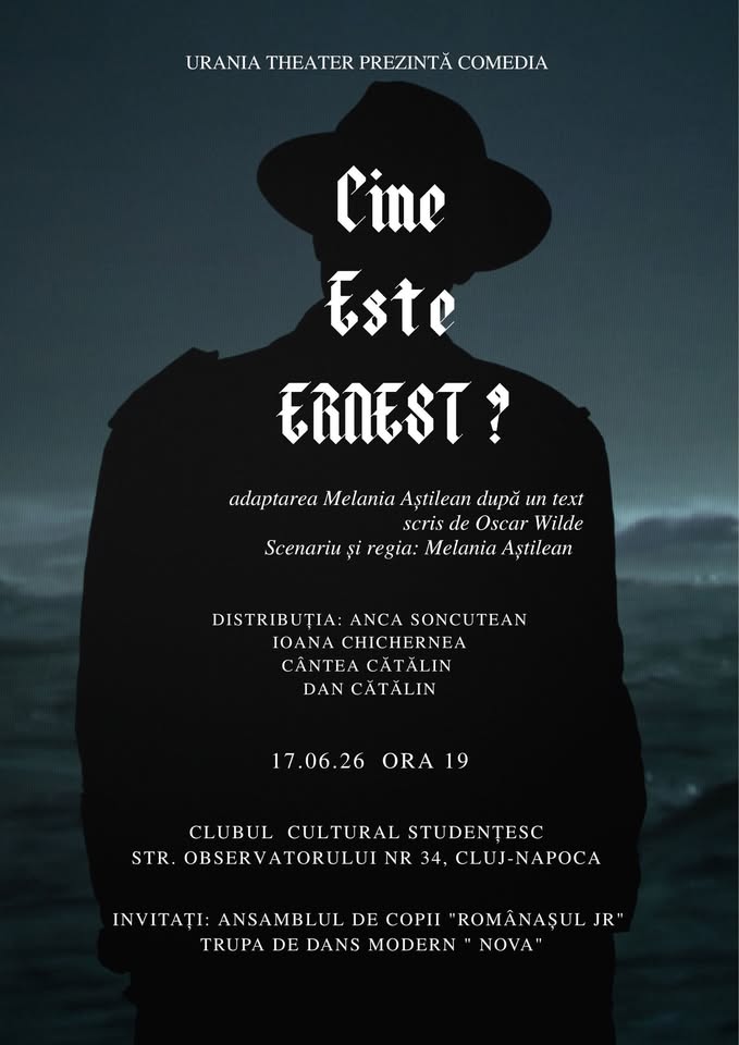 Cine este Ernest? – regia Melania Aștilean