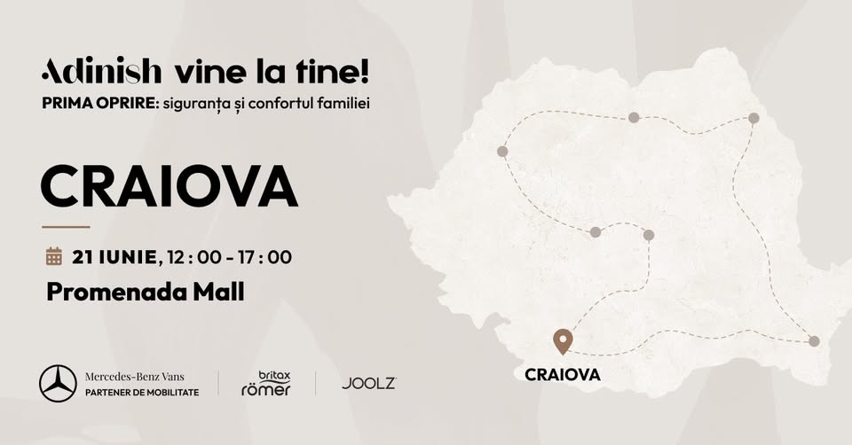 Adinish vine la tine – Craiova