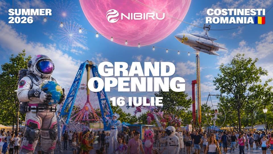 GRAND OPENING NIBIRU | 16 IULIE