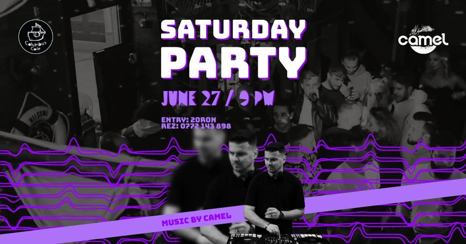 Saturday Dance Party | Camel | Columbus Cafe Oradea