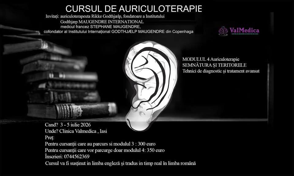 Curs de auriculoterapie – Modulul 4
