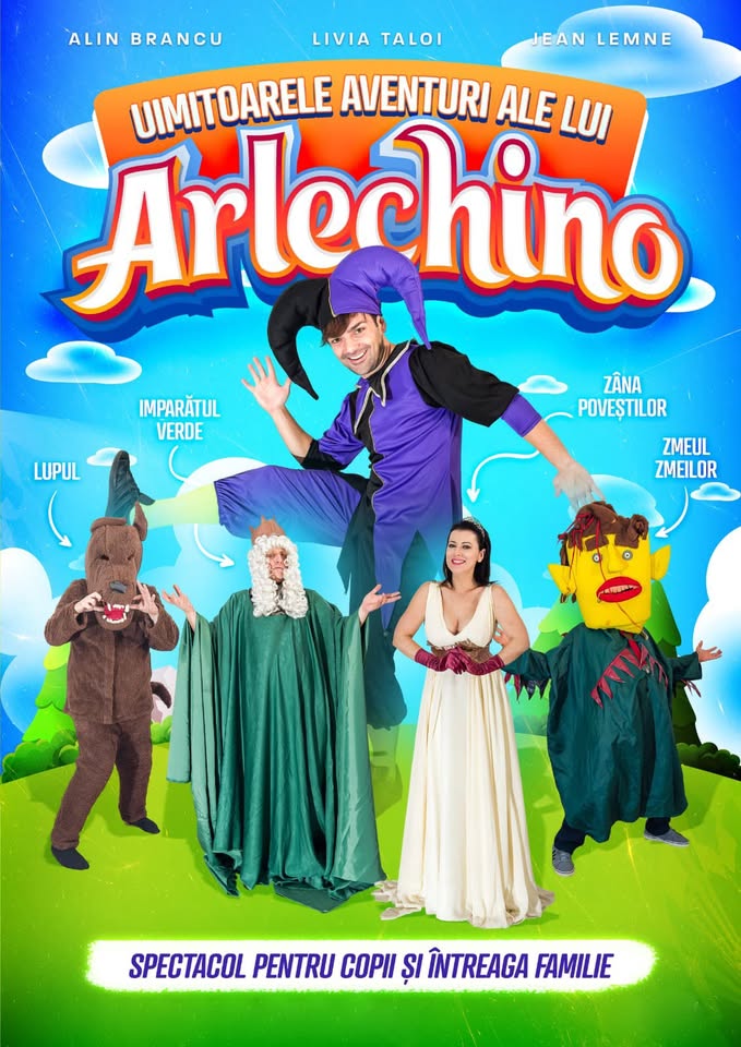 ARLECHINO-SPECTACOL PENTRU TOATĂ FAMILIA