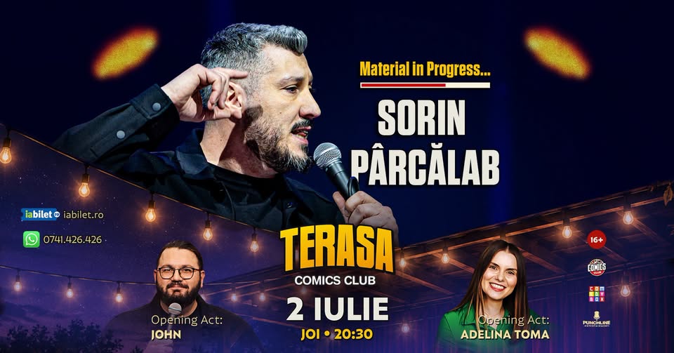 Sorin Pârcălab – Work In Progress pe Terasa Comics