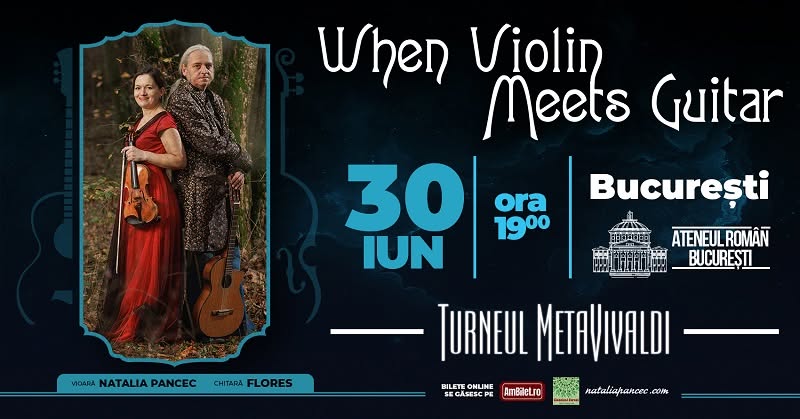 When Violin Meets Guitar METAVIVALDI @ Ateneul Roman