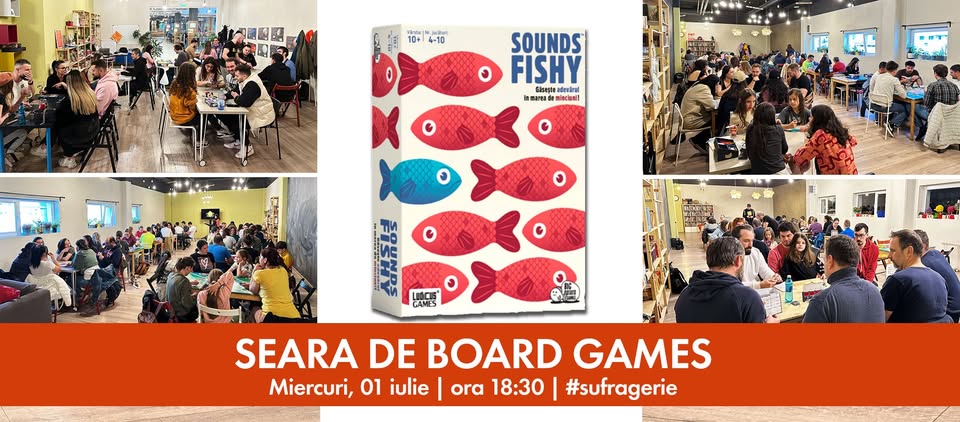 Seara de board games – Sounds fishy