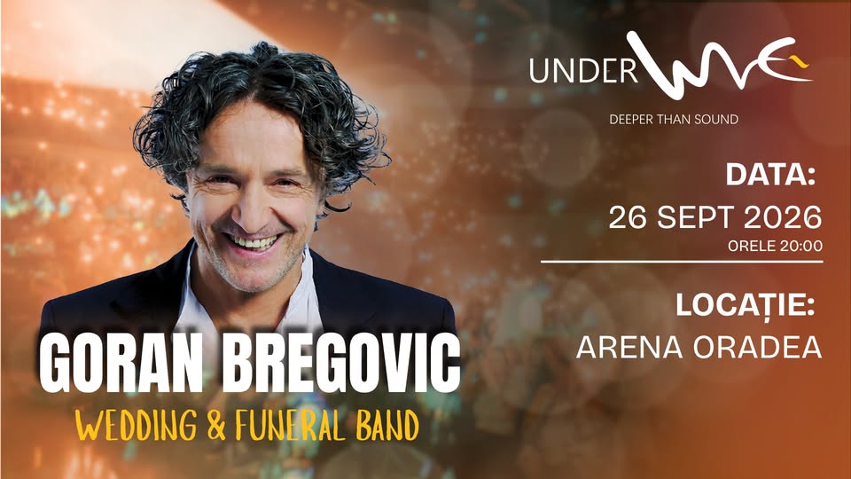 Goran Bregovic in Oradea | September 26 | Oradea Arena