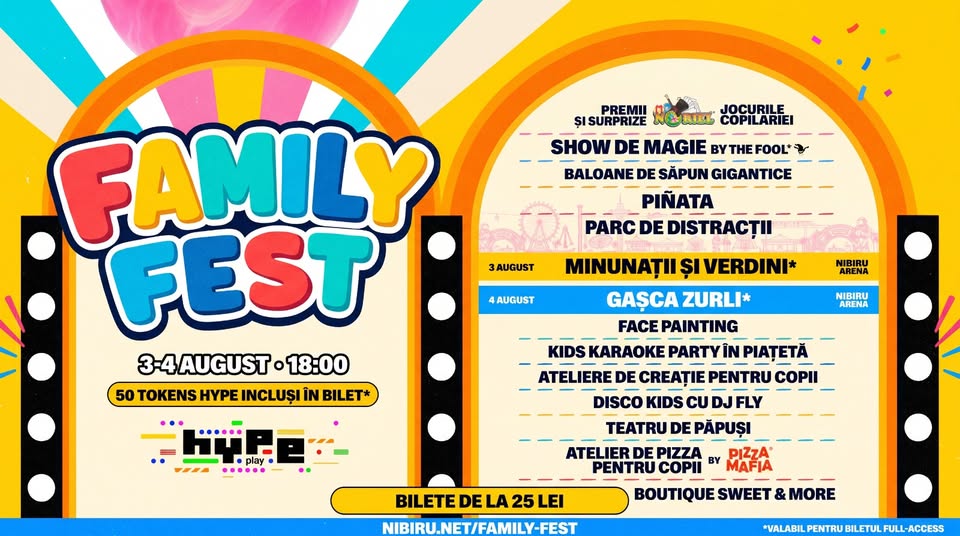 Family Fest | 3-4 august, Nibiru