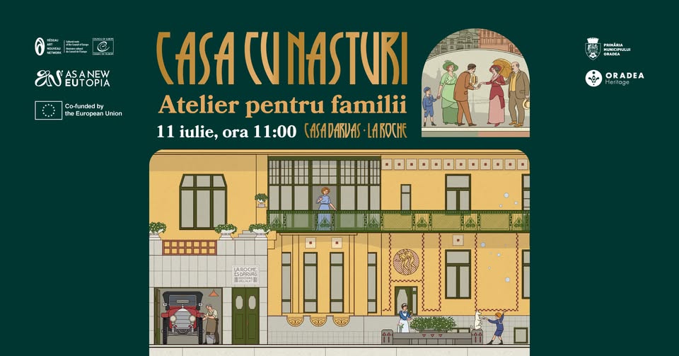 „Casa cu nasturi” – atelier de joc pentru copii și familii
