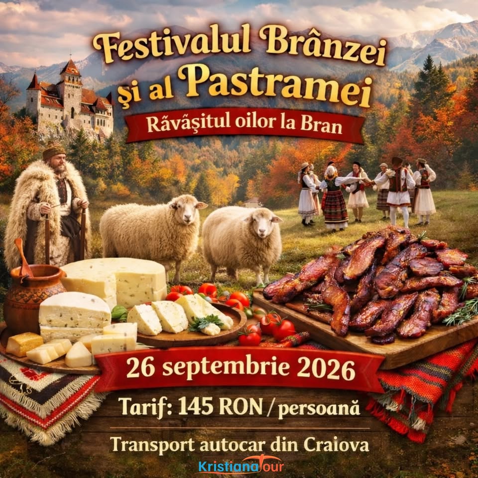 Ravasitul Oilor 🐑🐑 Bran “Festivalul branzei si al pastramei” 2026