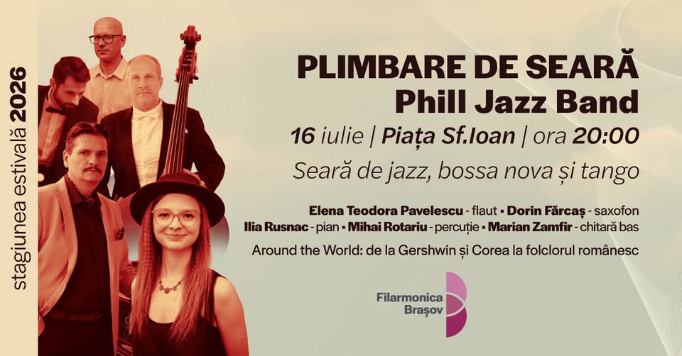 Concert estival cu Phill Jazz Band