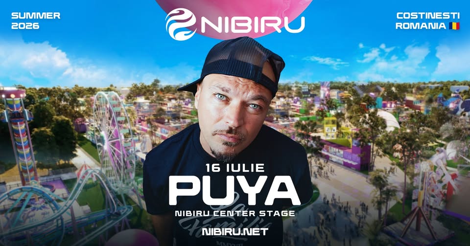 CONCERT PUYA | Center Stage, Nibiru | 16 iulie