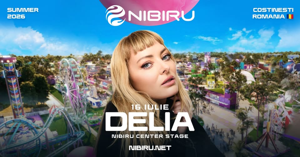 CONCERT DELIA | Center Stage, Nibiru | 16 iulie