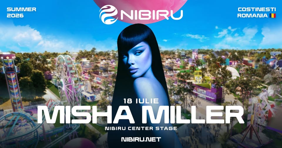 CONCERT MISHA MILLER | Center Stage, Nibiru | 18 iulie