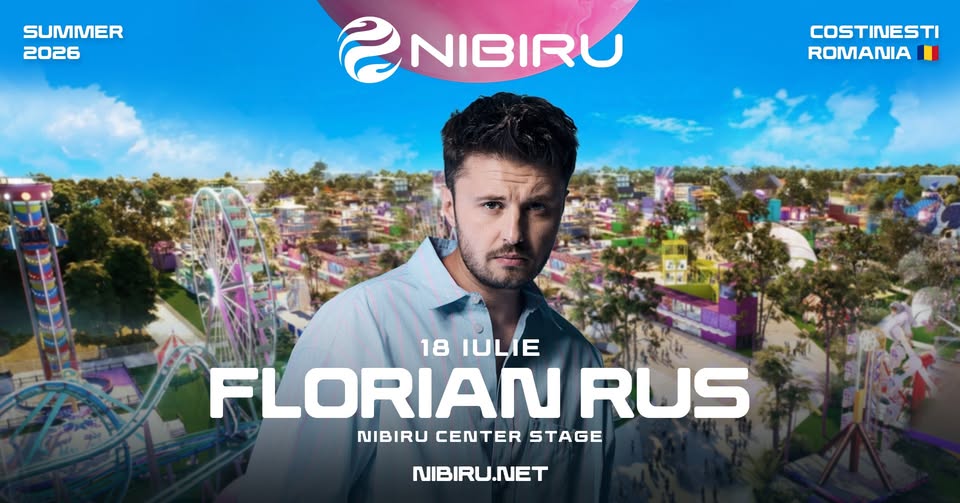 CONCERT FLORIAN RUS | Center Stage, Nibiru | 18 iulie