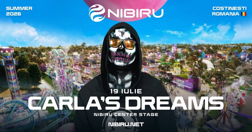 CONCERT CARLA’S DREAMS | Center Stage, Nibiru | 19 iulie