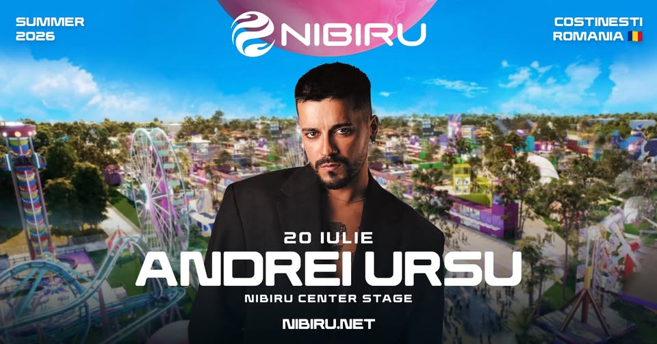 CONCERT ANDREI URSU | Center Stage, Nibiru | 20 iulie