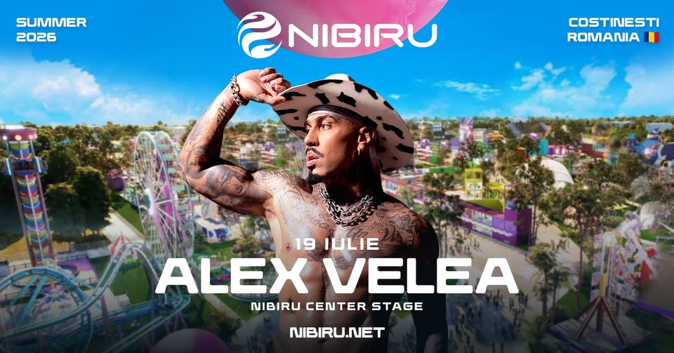 CONCERT ALEX VELEA | Center Stage, Nibiru | 19 iulie
