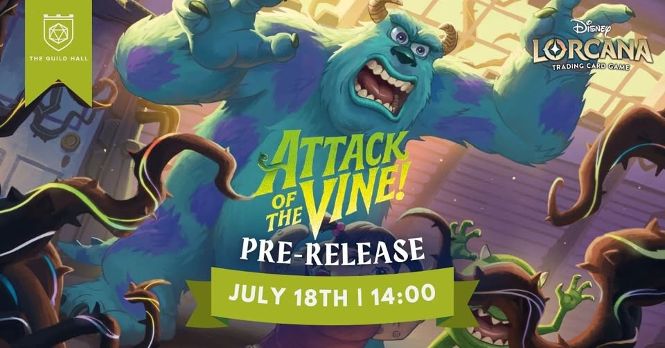 Disney Lorcana TCG – Attack of the Vine! Prerelease