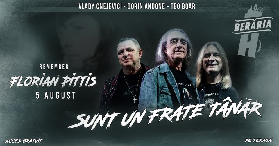 Sunt un frate tânăr | Remember Florian Pittiș @Berăria H #PeTerasă