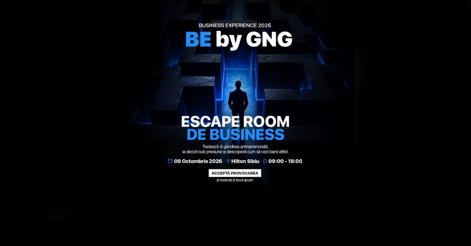 GNG Business Experience 2026 – ESCAPE ROOM DE BUSINESS