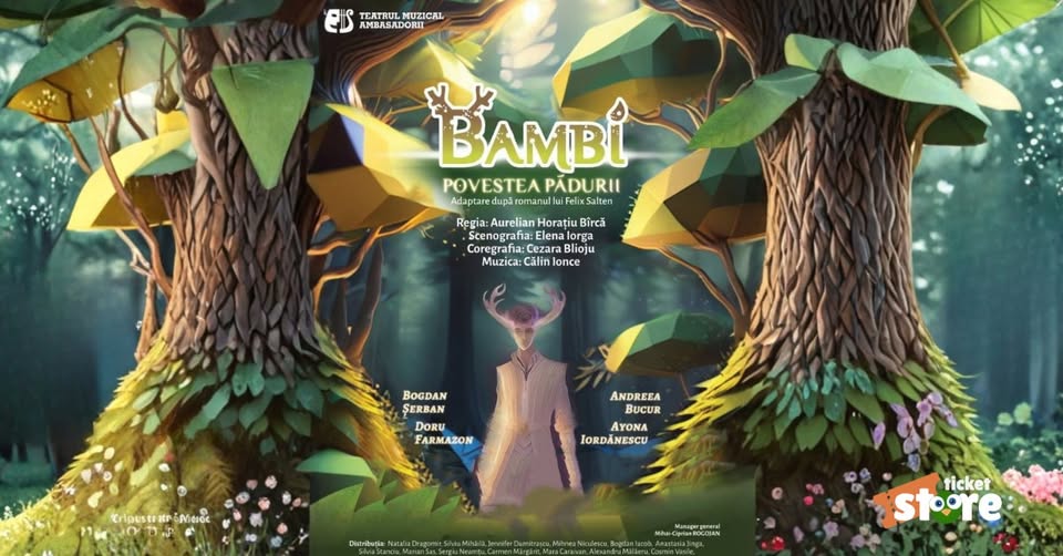 Bambi – Povestea padurii – Sala Palatului