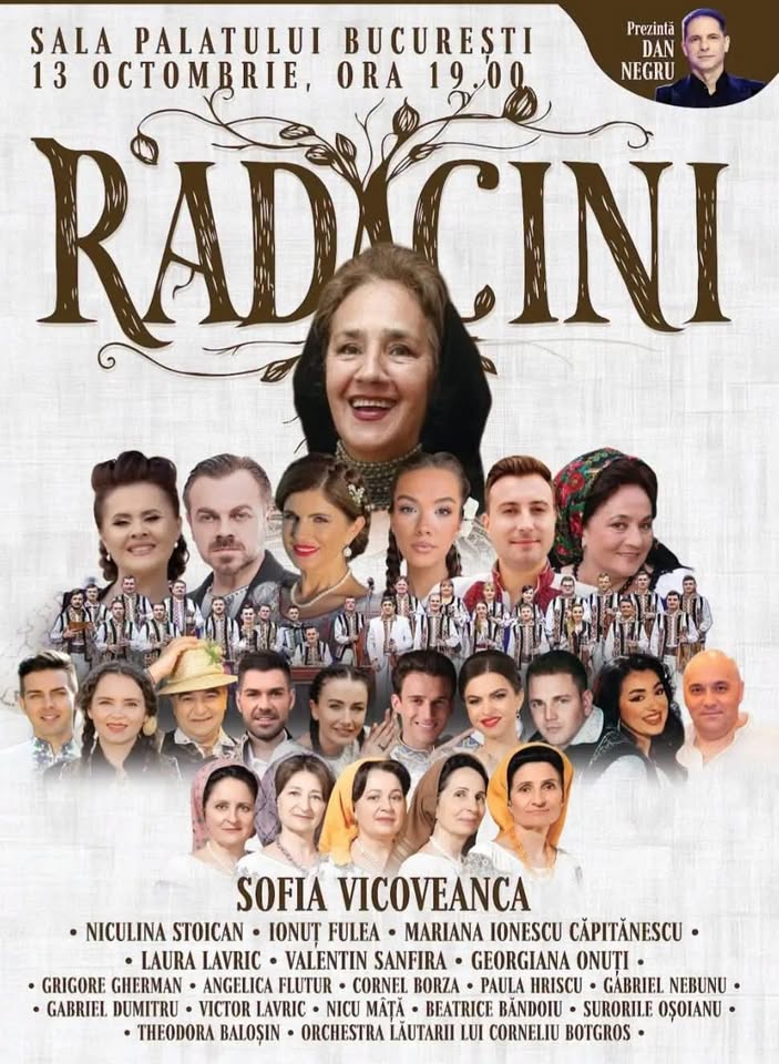 RADACINI – Sala Palatului Bucuresti