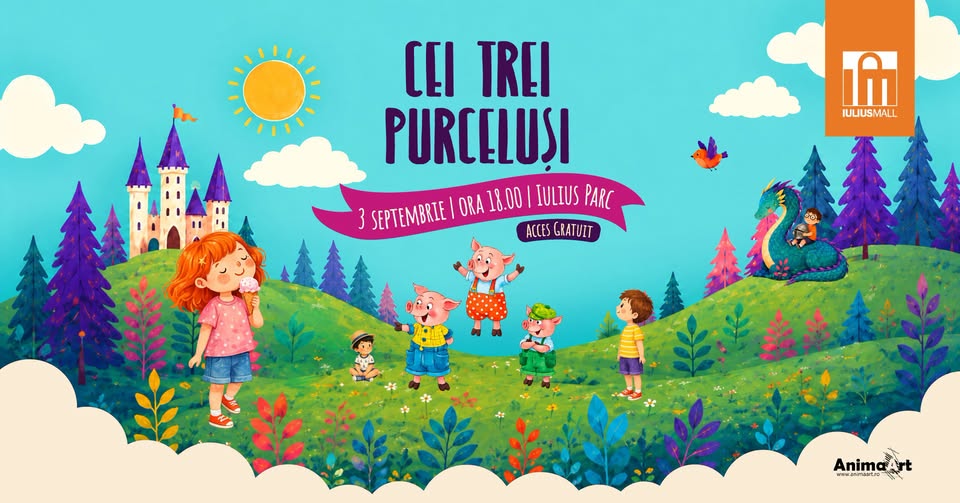 Kids Thursdays – Cei Trei Purceluși