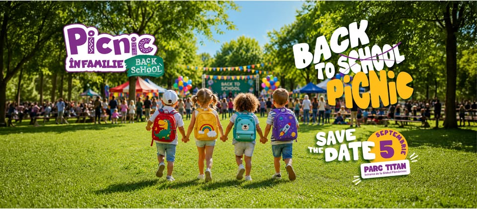 Picnic în Familie – ediția Back to School  | 5 septembrie 2026