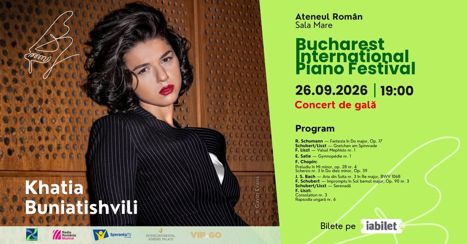 Khatia Buniatishvili – Concert de Gală | Bucharest International Piano Festival