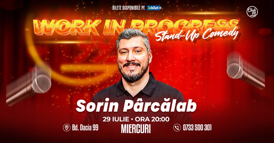 Sorin Pârcălab – One Man Show | Stand Up Comedy Work in Progress