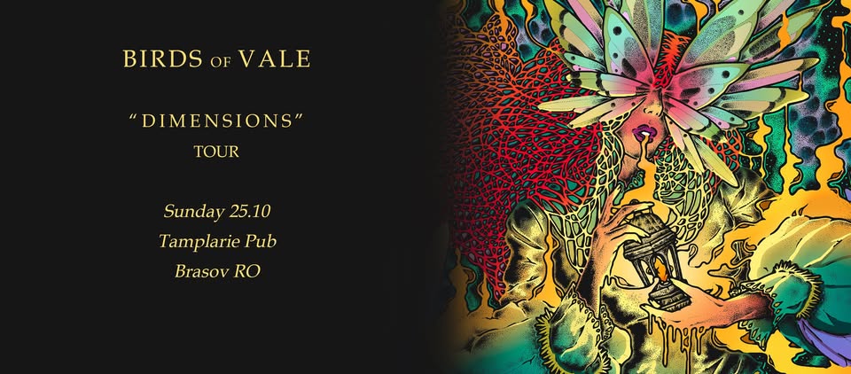 BIRDS OF VALE/GR +Hell’s Grace/ RO+Emerald(RO)