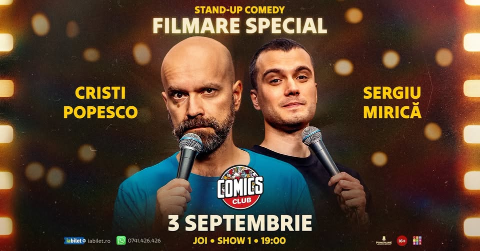 Filmare Special – Cristi Popesco & Sergiu Mirică la Comics