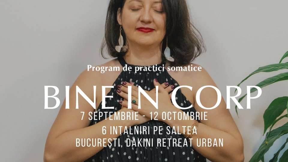 Bine in CORP – program de practici somatice