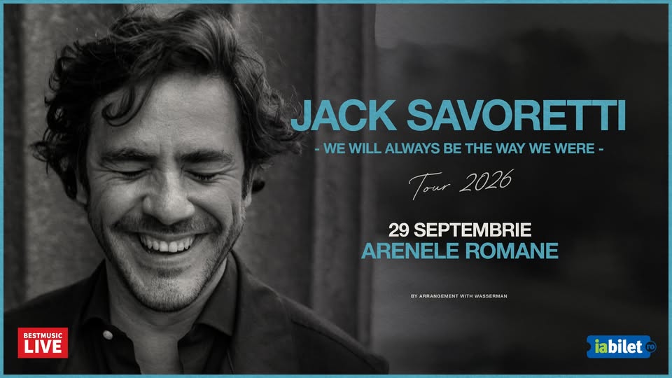 Jack Savoretti la Arenele Romane”