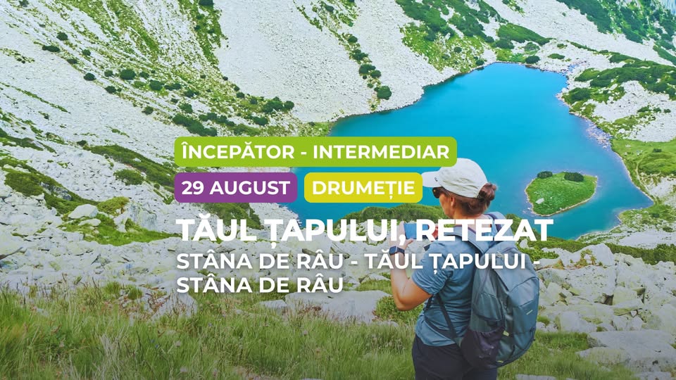 Drumeție începător – intermediar: Comoara ascunsă a Retezatului, Tăul Țapului – Stâna de Râu