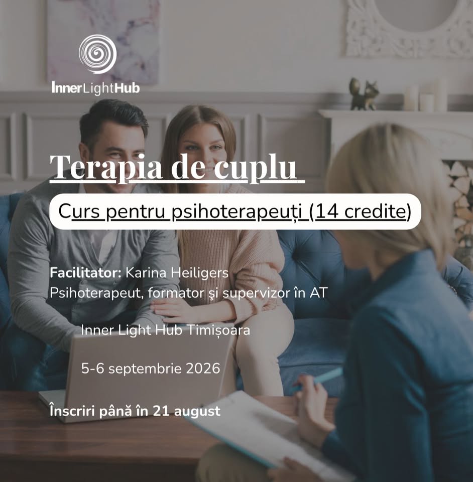 Terapia de cuplu – curs pentru psihoterapeuți (14 credite)