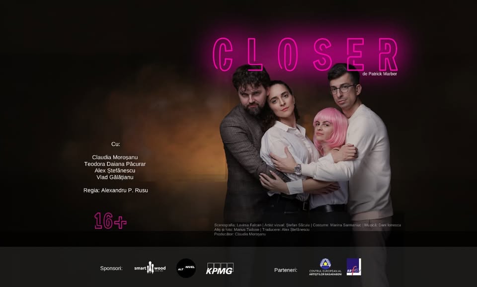 Closer – de Patrick Marber – @Brasov