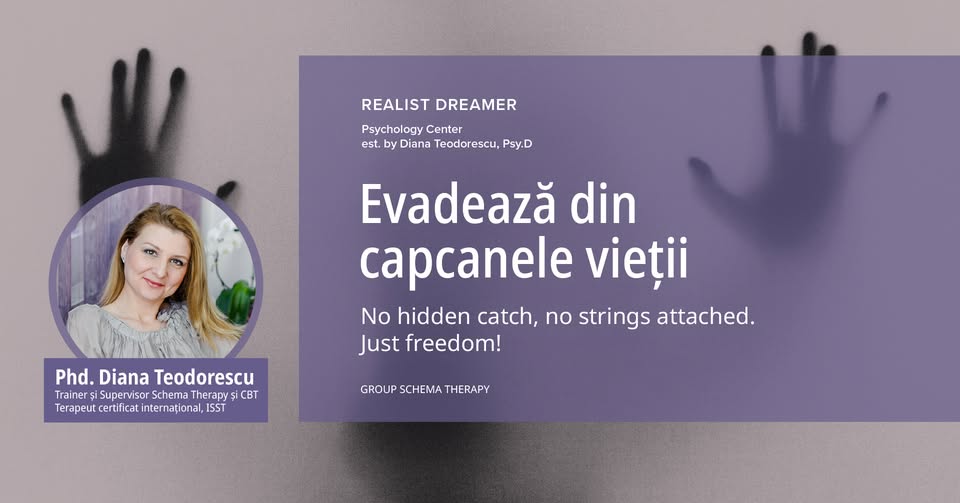 Evadeaza din capcanele vietii- Program de terapie de Grup