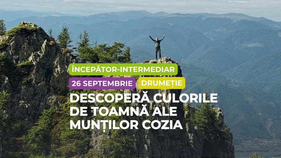 Drumeție începător intermediar: Descoperă Culorile de Toamnă ale Munților Cozia