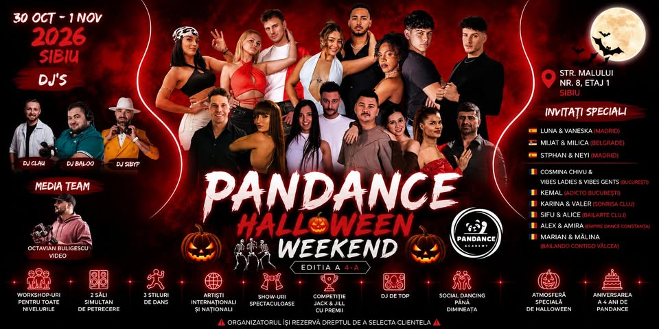 Pandance Halloween Weekend 4th Edition