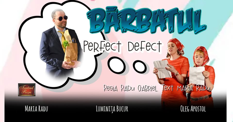 Spectacol de teatru – comedie „Bărbatul perfect defect”