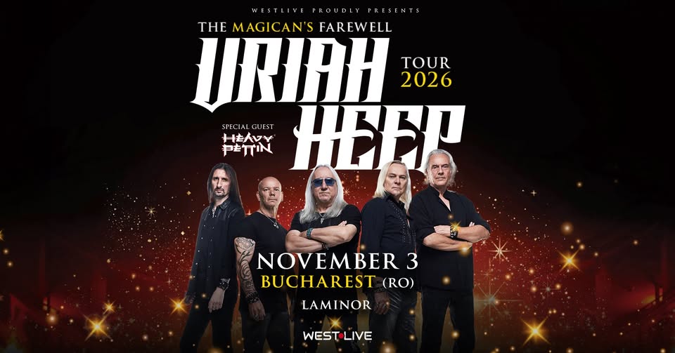 URIAH HEEP | BUCHAREST | 03.11.2026