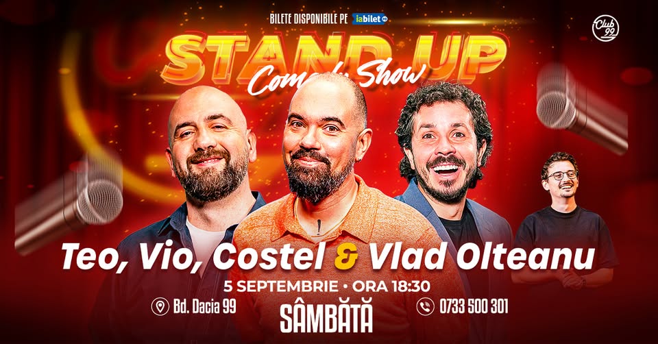 Teo, Vio, Costel – Vlad Olteanu | Stand Up Comedy @Club99