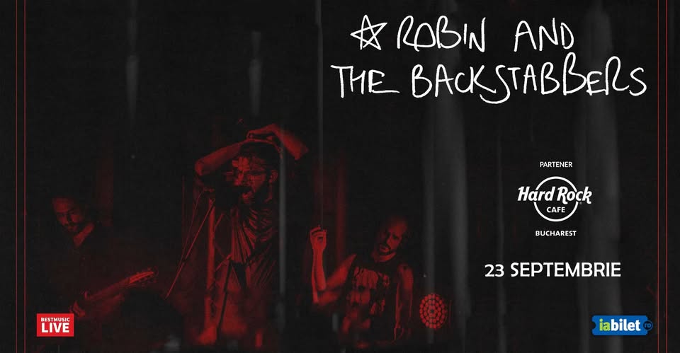 Concert Robin and the Backstabbers la Hard Rock Cafe