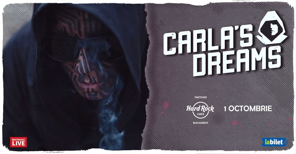 Concert Carla’s Dreams la Hard Rock Cafe