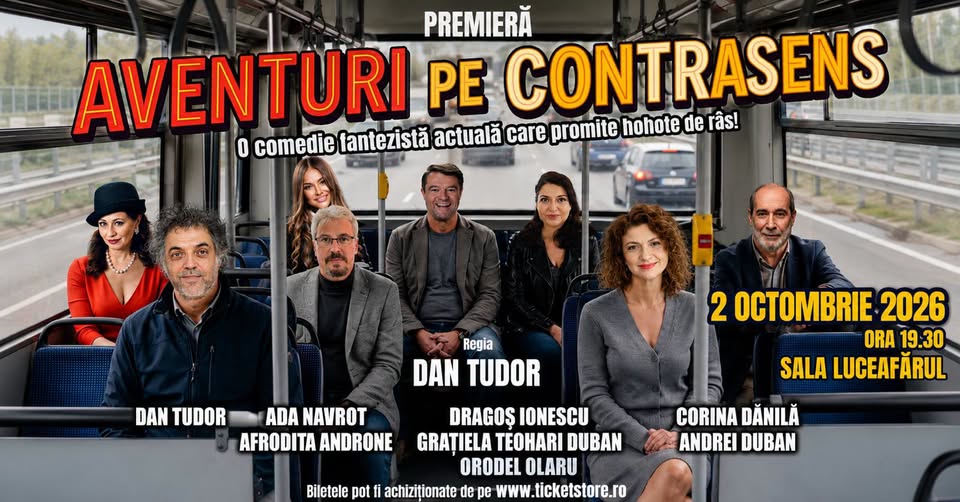 AVENTURI PE CONTRASENS – Sala Luceafarul