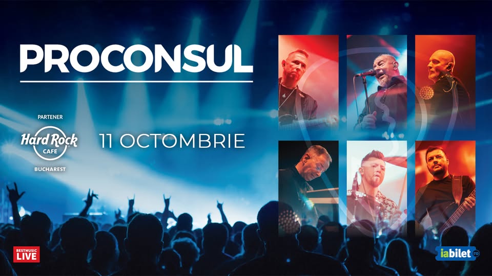 Concert Proconsul la Hard Rock Cafe